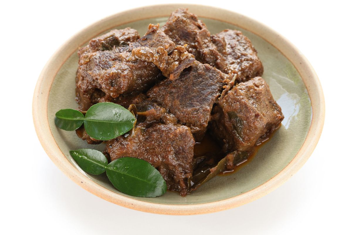 varias rendang selain daging rendang paru