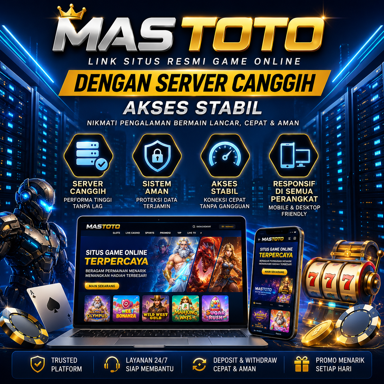 MASTOTO ~ Link Situs Resmi Game Online Dengan Server Canggih Akses Stabil image 1